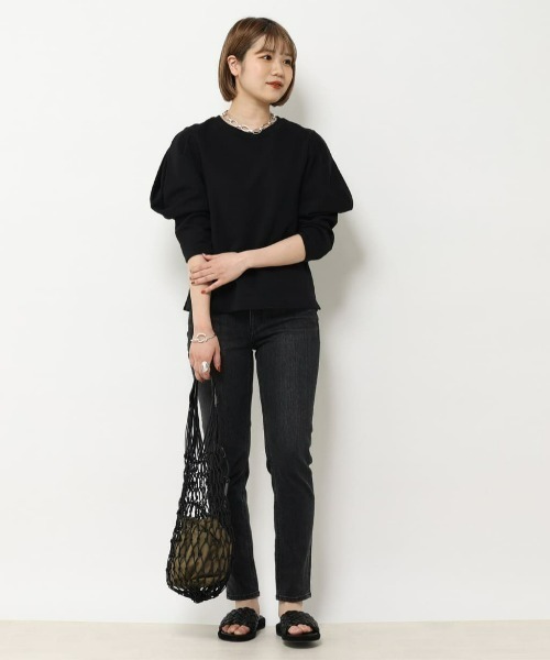 marco masi（マルコマージ）の「MARCO MASI/マルコマージ　レザーメッシュショルダー（ショルダーバッグ・レディース・ブラック・FREE）」の13枚目の写真