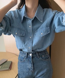 DAY CLOSET | レディース ヨーク切り替えデニムシャツ(シャツ/ブラウス)