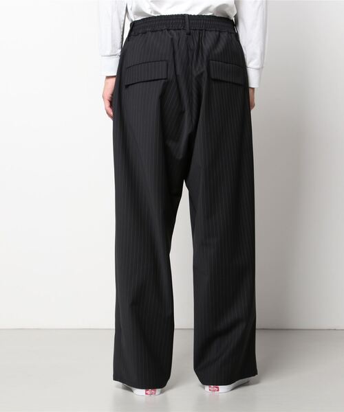 SISE(シセ)の「SISE WIDE PANTS(スラックス・メンズ・ブラック・MEDIUM)」の3枚目の写真