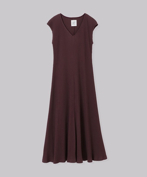 THINGS THAT MATTER（シングス ザット マター）の「THINGS THAT MATTER SET UP RIB DRESS (ARCHIVE COLLECTION)（ワンピース・レディース・ブルー/ワイン・FREE）」の21枚目の写真