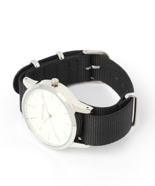 BAYFLOW（ベイフロー）の「スルーベルトウォッチ（アナログ腕時計・レディース・ブラック/ベージュ/ネイビー/グレー・LARGE）」の8枚目の写真
