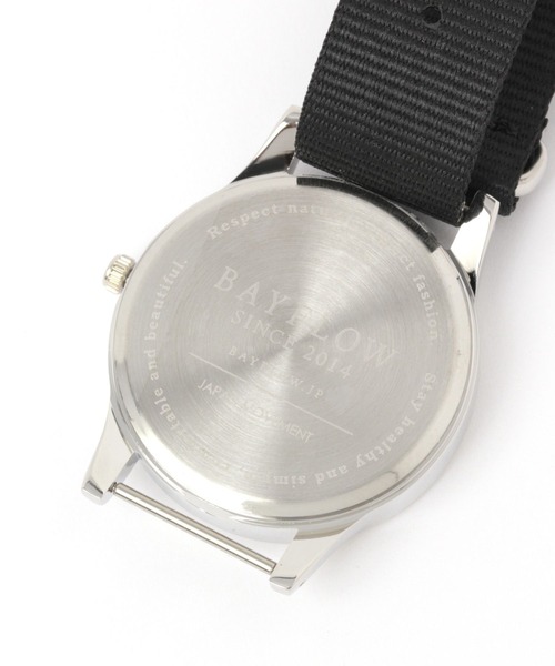 BAYFLOW（ベイフロー）の「スルーベルトウォッチ（アナログ腕時計・レディース・ブラック/ベージュ/ネイビー/グレー・LARGE）」の13枚目の写真