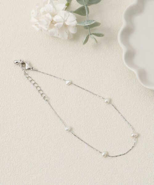 MAJESTIC LEGON(マジェスティックレゴン)の「レディ繊細ブレスレット(ブレスレット・レディース・シルバー/ゴールド・FREE)」の1枚目の写真