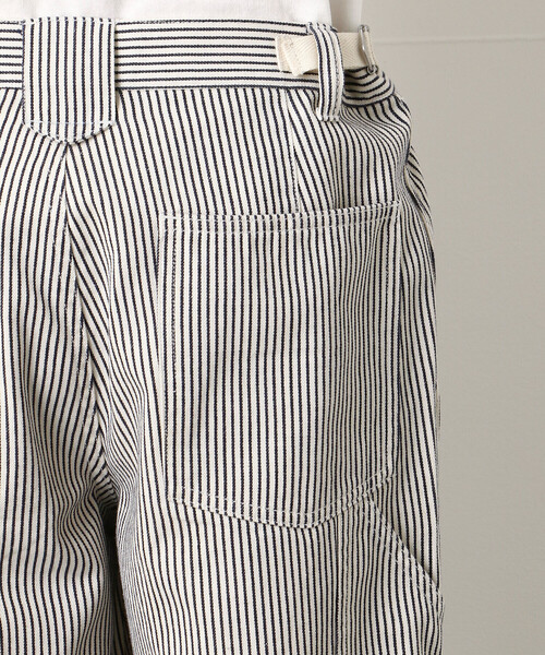 Purple&Yellow（パープルアンドイエロー）の「ヒッコリーペインターパンツ（その他パンツ・メンズ・アイボリー/ネイビー・LARGE/SMALL/MEDIUM/X-LARGE/X-SMALL）」の16枚目の写真