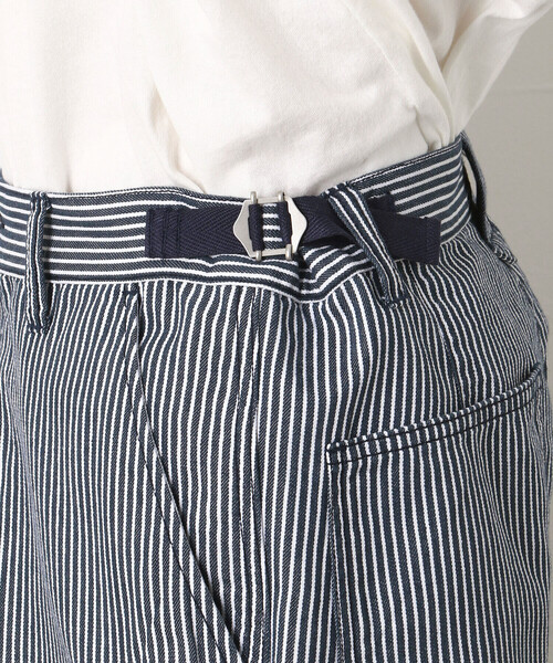 Purple&Yellow（パープルアンドイエロー）の「ヒッコリーペインターパンツ（その他パンツ・メンズ・アイボリー/ネイビー・LARGE/SMALL/MEDIUM/X-LARGE/X-SMALL）」の18枚目の写真