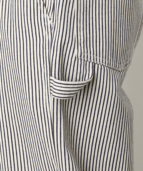 Purple&Yellow（パープルアンドイエロー）の「ヒッコリーペインターパンツ（その他パンツ・メンズ・アイボリー/ネイビー・LARGE/SMALL/MEDIUM/X-LARGE/X-SMALL）」の19枚目の写真