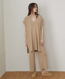 OUVRAGE CLASSE | ニットセットアップ(パンツドレス)
