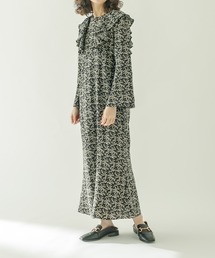 mystic | 花柄フリルワンピース(ワンピース)