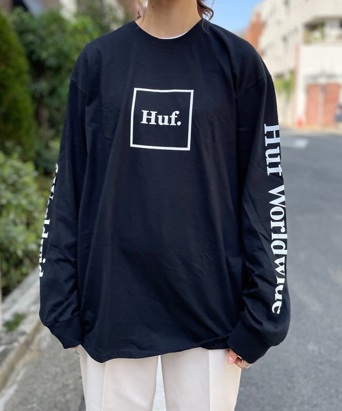 HUF/ハフ ESSENTIALS DOMESTIC L/S TEE ロングスリーブTシャツ TS00146