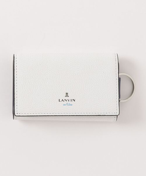 LANVIN en Bleu（ランバンオンブルー）の「【LANVIN en Bleu/ランバン オン ブルー】ネビュラ小物 カード・キーケース（キーケース/キーアクセサリー・メンズ・ブラック/ホワイト/ブルー・FREE）」の16枚目の写真