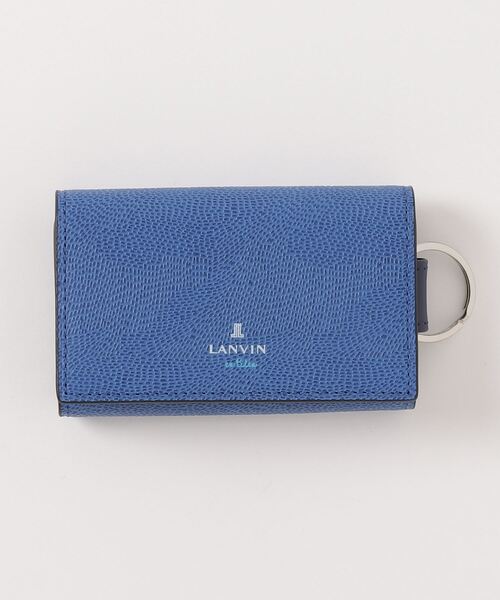 LANVIN en Bleu（ランバンオンブルー）の「【LANVIN en Bleu/ランバン オン ブルー】ネビュラ小物 カード・キーケース（キーケース/キーアクセサリー・メンズ・ブラック/ホワイト/ブルー・FREE）」の17枚目の写真