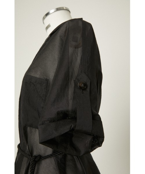 RIM.ARK（リムアーク）の「Open collar sheer SH（シャツ