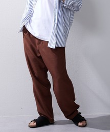 CIAOPANIC TYPY | 【セットアップ対応】テックリネンタックワイドイージパンツ(スラックス)