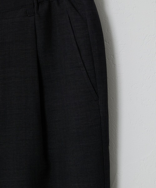 CIAOPANIC TYPY（チャオパニックティピー）の「【セットアップ対応】テックリネンタックワイドイージパンツ（スラックス・メンズ・ブラック/ブラウン・M/L）」の16枚目の写真