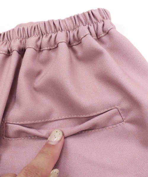 lulpini（ルルピー二）の「kids ゴールドボタンスカラップパンツ（その他パンツ・キッズ・オフホワイト/ピンク・S/M/L）」の10枚目の写真