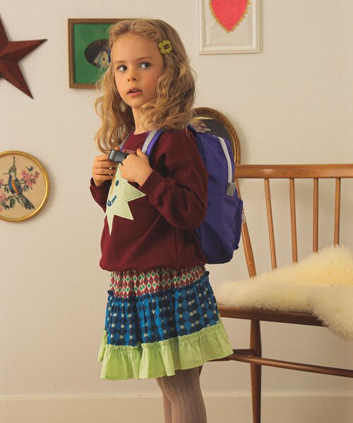 こども ビームス（コドモビームス）の「こども ビームス / バックパック mini （バックパック/リュック・キッズ・レッド/オレンジ系その他/イエロー/グリーン系その他/オリーブ/ブルー/パープル/ブルー系その他/ピンク系その他/ピンク・mini）」の13枚目の写真