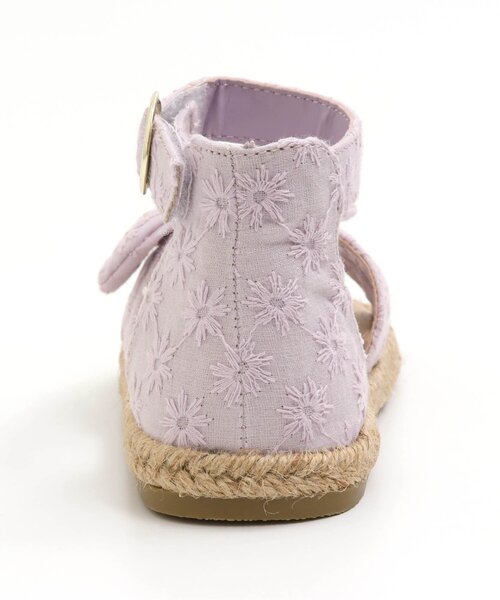 apres les cours(アプレレクール)の「クロスリボンサンダル(サンダル・キッズ・チェック/ラベンダー/インディゴブルー・16/19/15 /17/18/14)」の19枚目の写真