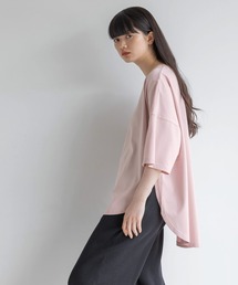 yuw | ラウンドルーズＴee　294530(Tシャツ/カットソー)