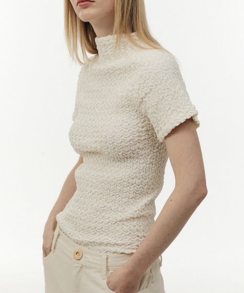 LOW CLASSIC（ロウ クラシック）の「WRINKLE TOP（Tシャツ