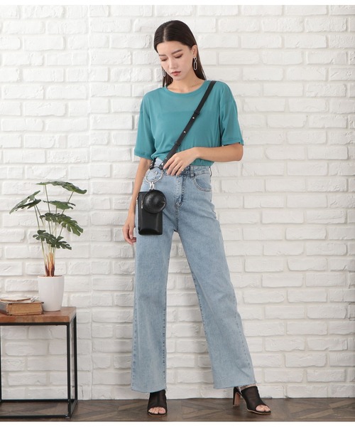 LATINA（ラティーナ）の「ミニマルショルダーマルチバッグ（ショルダーバッグ・レディース・ブラック・FREE）」の6枚目の写真