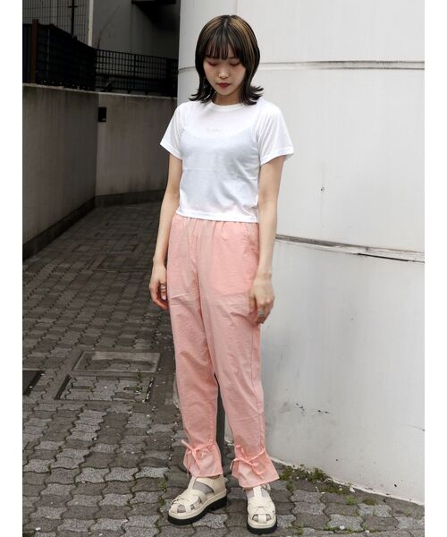 merry jenny（メリージェニー）の「puppyラインストーンtee（Tシャツ/カットソー・レディース・ブラック/ベージュ/オフホワイト・FREE）」の11枚目の写真