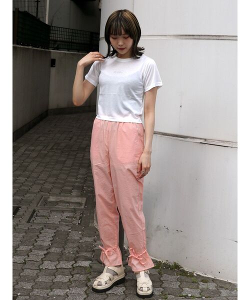 merry jenny（メリージェニー）の「puppyラインストーンtee（Tシャツ/カットソー・レディース・ブラック/ベージュ/オフホワイト・FREE）」の12枚目の写真