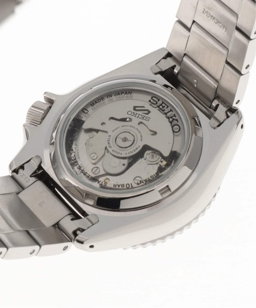 SEIKO 5(セイコーファイブ)の「【SEIKO / セイコー】5 SPORTS SBSA001 Navy(アナログ腕時計・メンズ・シルバー・FREE)」の7枚目の写真