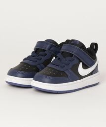 NIKE | NIKE ナイキ 12-16COURT BOROUGH LOW 2 (TDV) コート バーロウ LOW 2 TDV KBQ5453 404MNNAVY/WHTE(スニーカー)