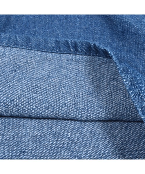 SLAP SLIP BABY（スラップスリップベビー）の「SLAPSLIPBABY/チェリー刺繍リボンデニムレースコットンブルマ付きワンピースベビー(70~80cm)（ワンピース・キッズ・ピンク/ブルー・ONESIZE）」の5枚目の写真