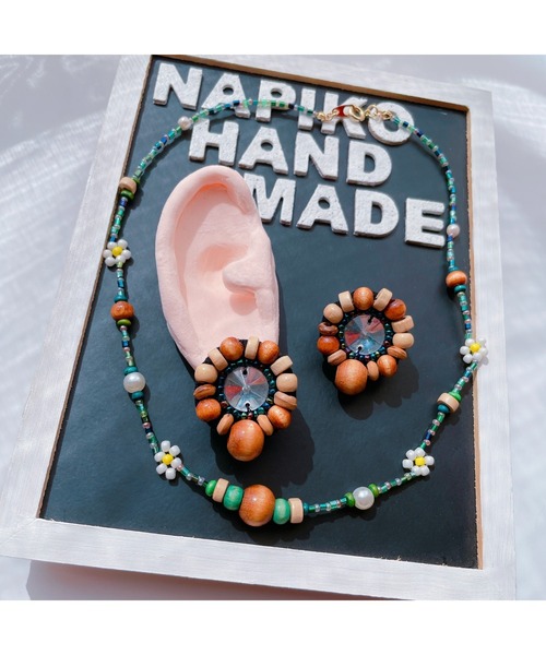 N@お値下げ可能です。様　ネックレス＆ピアスセット acc-372-main.jpg