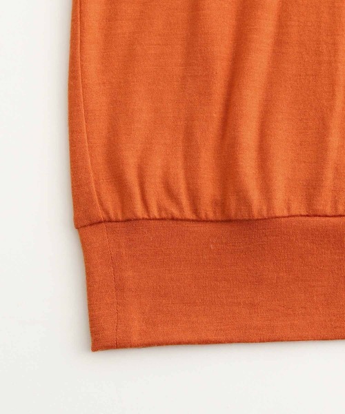 ADAM ET ROPE'(アダムエロペ)の「ウール天竺 クルーネック プルオーバー/イージーケア(ニット/セーター・メンズ・スミクロ/ブルー系その他4/オレンジ/ピンク系その他2/ブルー系その他5・L/M)」の11枚目の写真