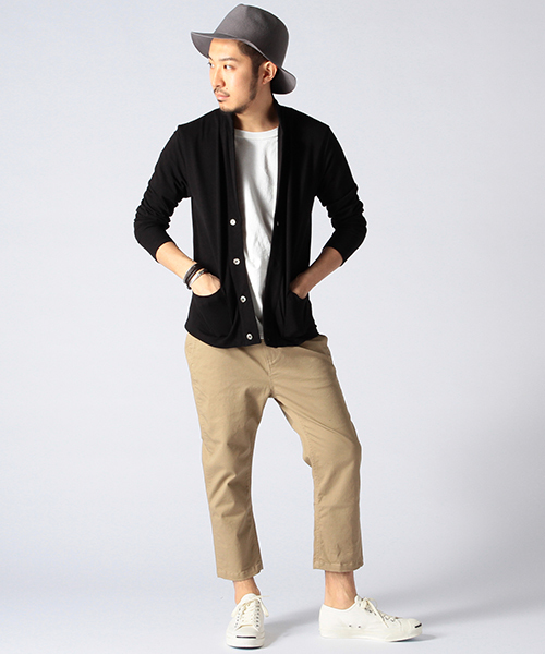 BEAMS（ビームス）の「BEAMS / ストレッチテーパード 7/10 チノ（その他パンツ・メンズ・ホワイト/ブラック/ベージュ/ネイビー・SMALL/MEDIUM/LARGE/X-LARGE）」の11枚目の写真