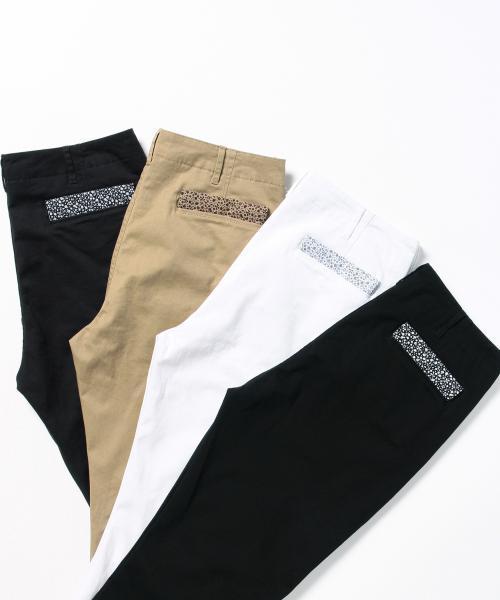 BEAMS（ビームス）の「BEAMS / ストレッチテーパード 7/10 チノ