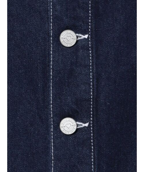 merry jenny（メリージェニー）の「デニムフリルポケットミニスカート（スカート・レディース・ブラック/インディゴブルー・FREE）」の11枚目の写真