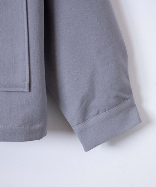 WEGO（ウィゴー）の「WEGO/ルーズフラップジャケット（カバーオール・メンズ・ブラック/グレー・MEDIUM/LARGE）」の21枚目の写真