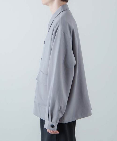 WEGO（ウィゴー）の「WEGO/ルーズフラップジャケット（カバーオール・メンズ・ブラック/グレー・MEDIUM/LARGE）」の16枚目の写真