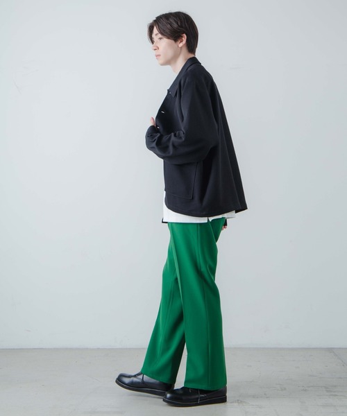 WEGO（ウィゴー）の「WEGO/ルーズフラップジャケット（カバーオール・メンズ・ブラック/グレー・MEDIUM/LARGE）」の3枚目の写真