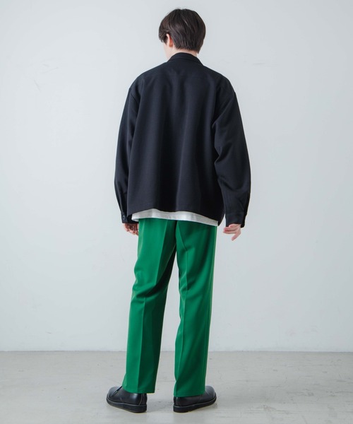 WEGO（ウィゴー）の「WEGO/ルーズフラップジャケット（カバーオール・メンズ・ブラック/グレー・MEDIUM/LARGE）」の4枚目の写真