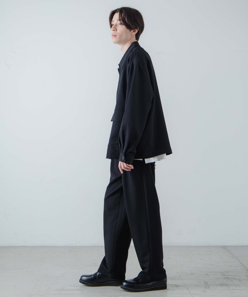 WEGO（ウィゴー）の「WEGO/ルーズフラップジャケット（カバーオール・メンズ・ブラック/グレー・MEDIUM/LARGE）」の8枚目の写真