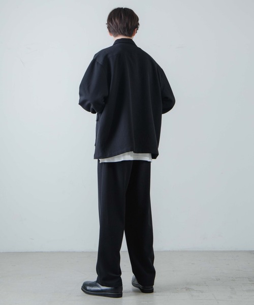 WEGO（ウィゴー）の「WEGO/ルーズフラップジャケット（カバーオール・メンズ・ブラック/グレー・MEDIUM/LARGE）」の9枚目の写真