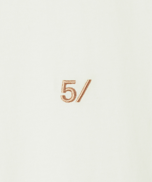 5351 POUR LES HOMMES（ゴーサンゴーイチプールオム）の「【5/】アウトラインスラッシュ T シャツ（Tシャツ/カットソー・メンズ・ブラック/ブラック系その他/ホワイト系その他/オフホワイト・XL/L/M）」の8枚目の写真