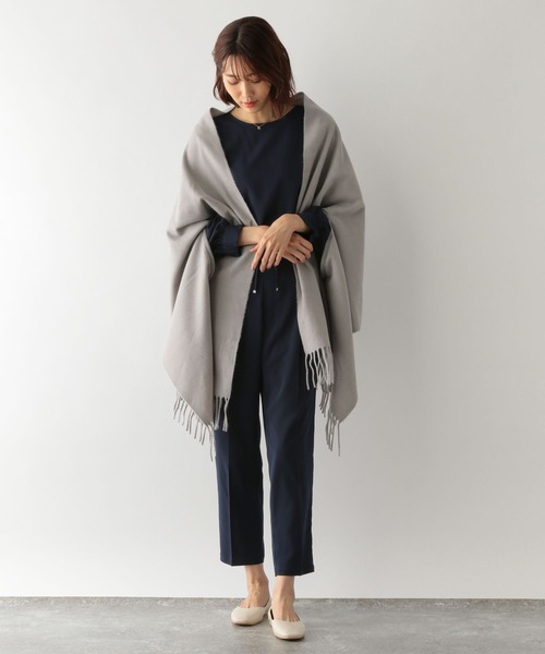 GLOBAL WORK(グローバルワーク)の「バックシャンブラウスパンツセット/MATINEE LINE/126257(ワンピース・レディース・ブラック/ネイビー/ブラウン系その他6・MEDIUM/LARGE)」の13枚目の写真