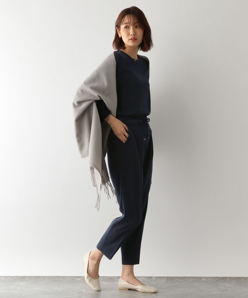 GLOBAL WORK(グローバルワーク)の「バックシャンブラウスパンツセット/MATINEE LINE/126257(ワンピース・レディース・ブラック/ネイビー/ブラウン系その他6・MEDIUM/LARGE)」の14枚目の写真