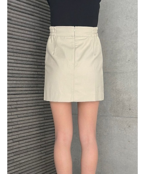 ENVYM(アンビー)の「ラップボタンSK(スカート・レディース・ブラック/ベージュ/チェック・FREE)」の18枚目の写真