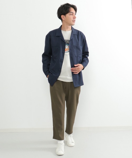 ikka(イッカ)の「【イージーケア】LANATEC アムンゼンアンクルパンツ【セットアップ対応】(その他パンツ・メンズ・ブラック/オリーブ・S/M/L/XL)」の22枚目の写真