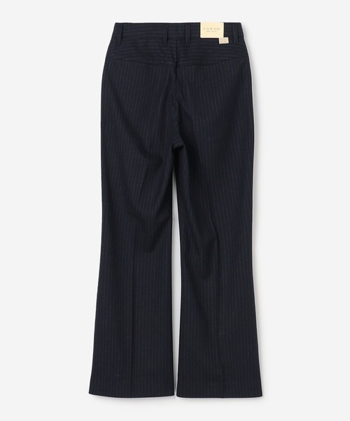 FARAH ファーラー ブーツカット フレア スラックスパンツ 26 ネイビー 