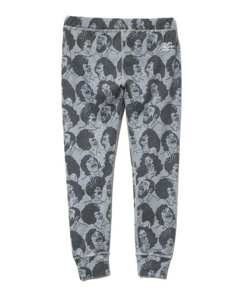 gym master（ジムマスター）の「gym master/ジムマスター　ハッピーペイントレギンス（レギンス/スパッツ・メンズ・ドット/レインボー/ネイビー系1/グレー系3/ネイビー/その他3/チャコールグレー/ライトグレー系2/ブラック/イエロー/ブラック系その他3/セージグリーン/グレー/グレー系その他・MEDIUM/LARGE）」の5枚目の写真