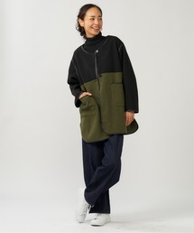 TOKYO SHIRTS | ノーカラーパイピングコート(ノーカラージャケット)