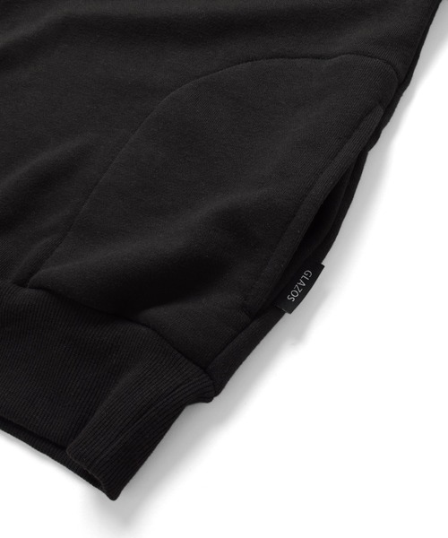 GLAZOS（グラソス）の「ハーフジップスウェット【セットアップ対応】（スウェット・キッズ・ライトベージュ/カーキ/ブラック/グレー・140cm/170cm/160cm/150cm）」の10枚目の写真