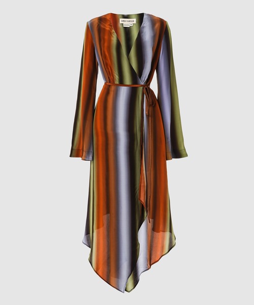 SPECTRA WRAP DRESS